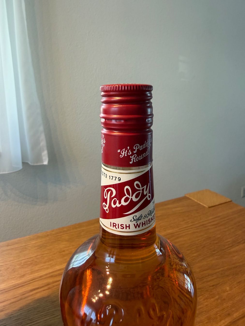 Bevande alcoliche: Paddy Irish Whiskey, 1 Liter, 40 % vol. – Nuovo e nell'imballaggio originale da Steinen venduto da Robe13 4