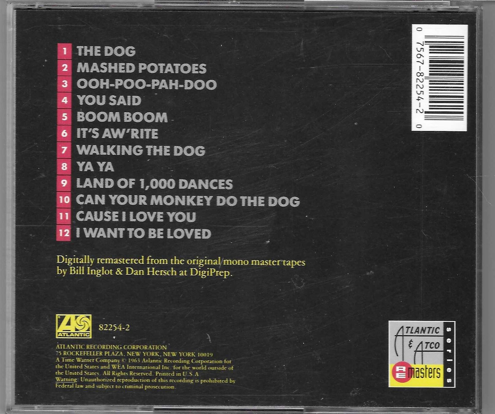 CD: RUFUS THOMAS  -  WALKING THE DOG – Usato da Bex venduto da Giorgiob 1