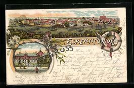Glitzer-Perl-Lithographie Eckernförde, 