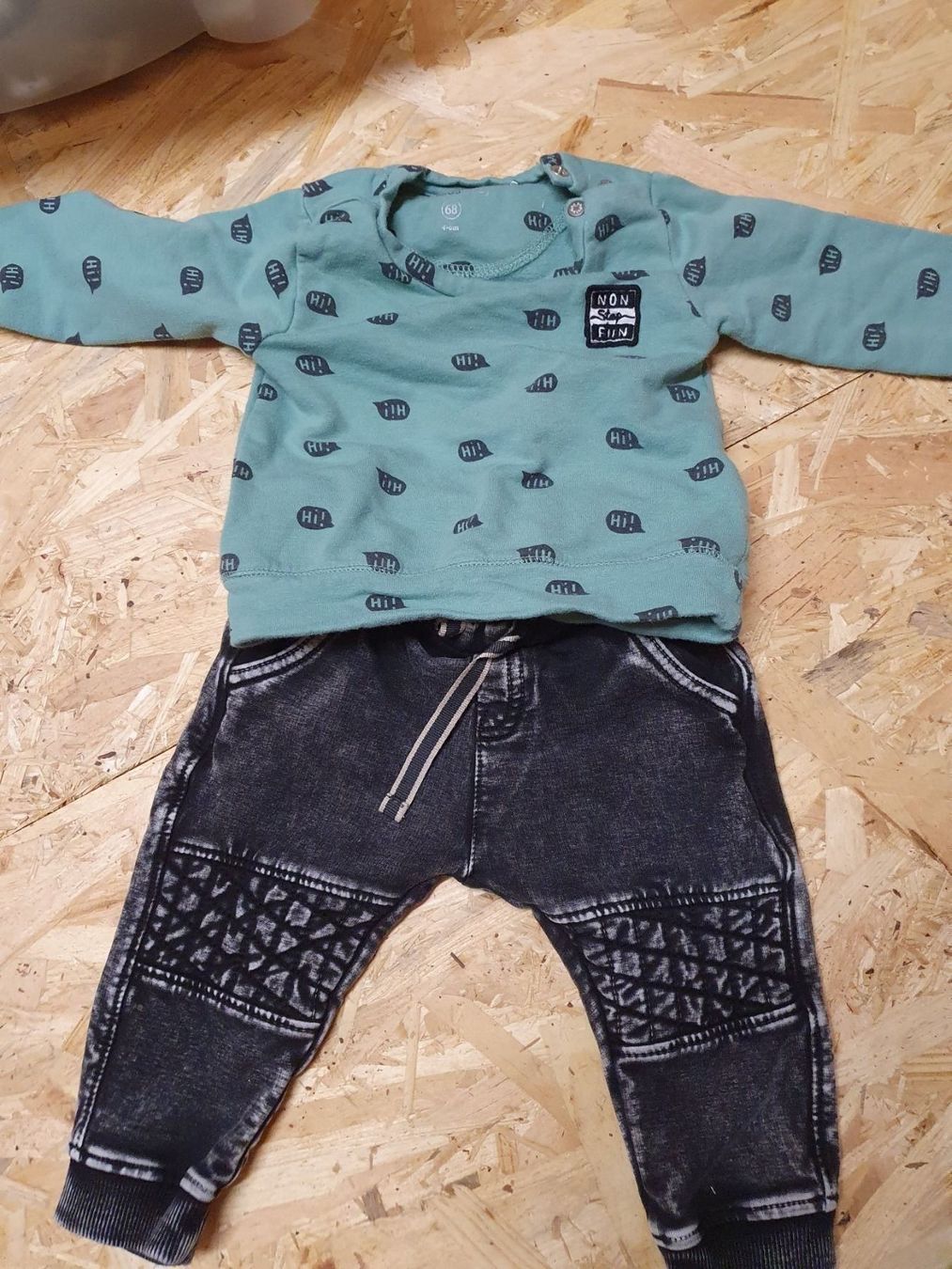 Lotti & Set di vestiti: Noppies Baby Pullover Hose Set Grösse 68 – Usato da Berg TG venduto da lisboa.sky