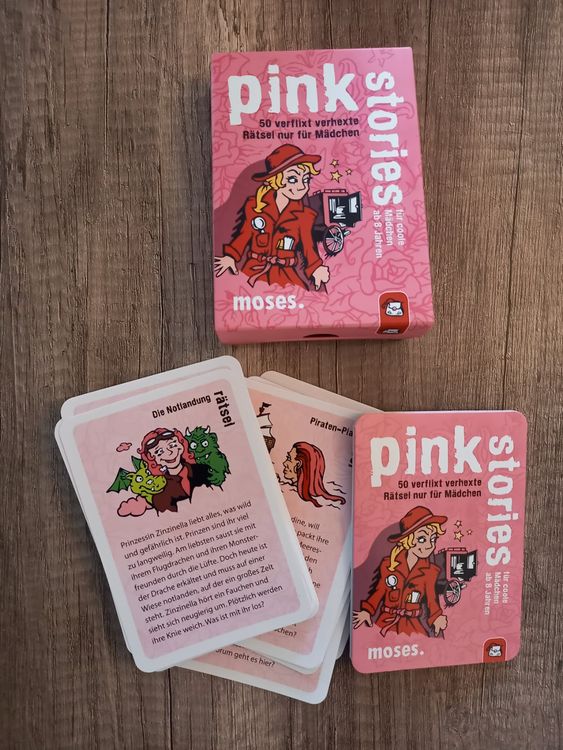 Spiele: Pink Stories - Rätselspass für Mädchen - wie neu – Neu (gemäss Beschreibung) aus Visp von stell_4cce 1