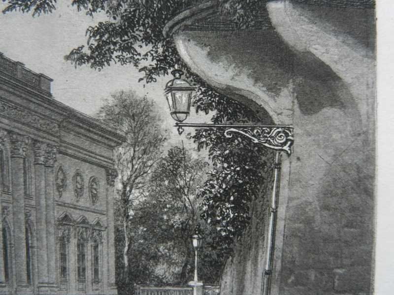 Incisioni: Genève Genf Athenée Aquatinta – Usato da Risch venduto da Rischli15 7