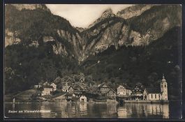 Bauen /Vierwaldstättersee, Ortspanorama