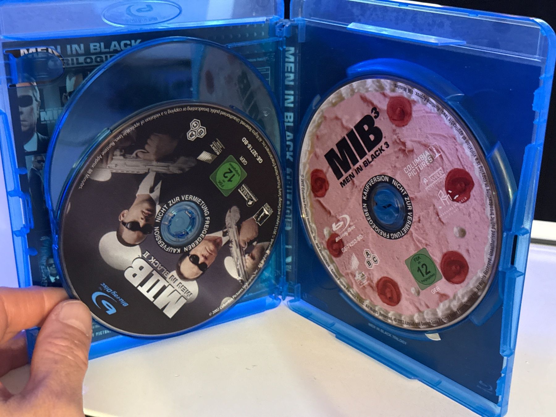 Tutti i DVDs: MIB Trilogie 1-3 Box Blu Ray – Usato da Allschwil venduto da meeresperle 3