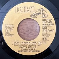 Daryl Hall & John Oates - I Don't Wanna Lose You / US-Promo