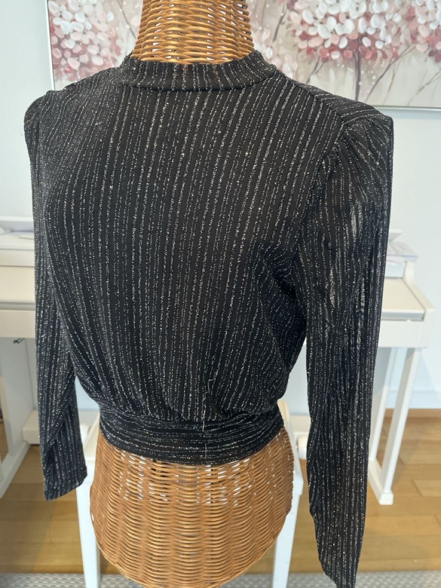 Camicette: Glitzer-Bluse mit Rückenausschnitt, XS – Usato da Solothurn venduto da Bobesch08 1
