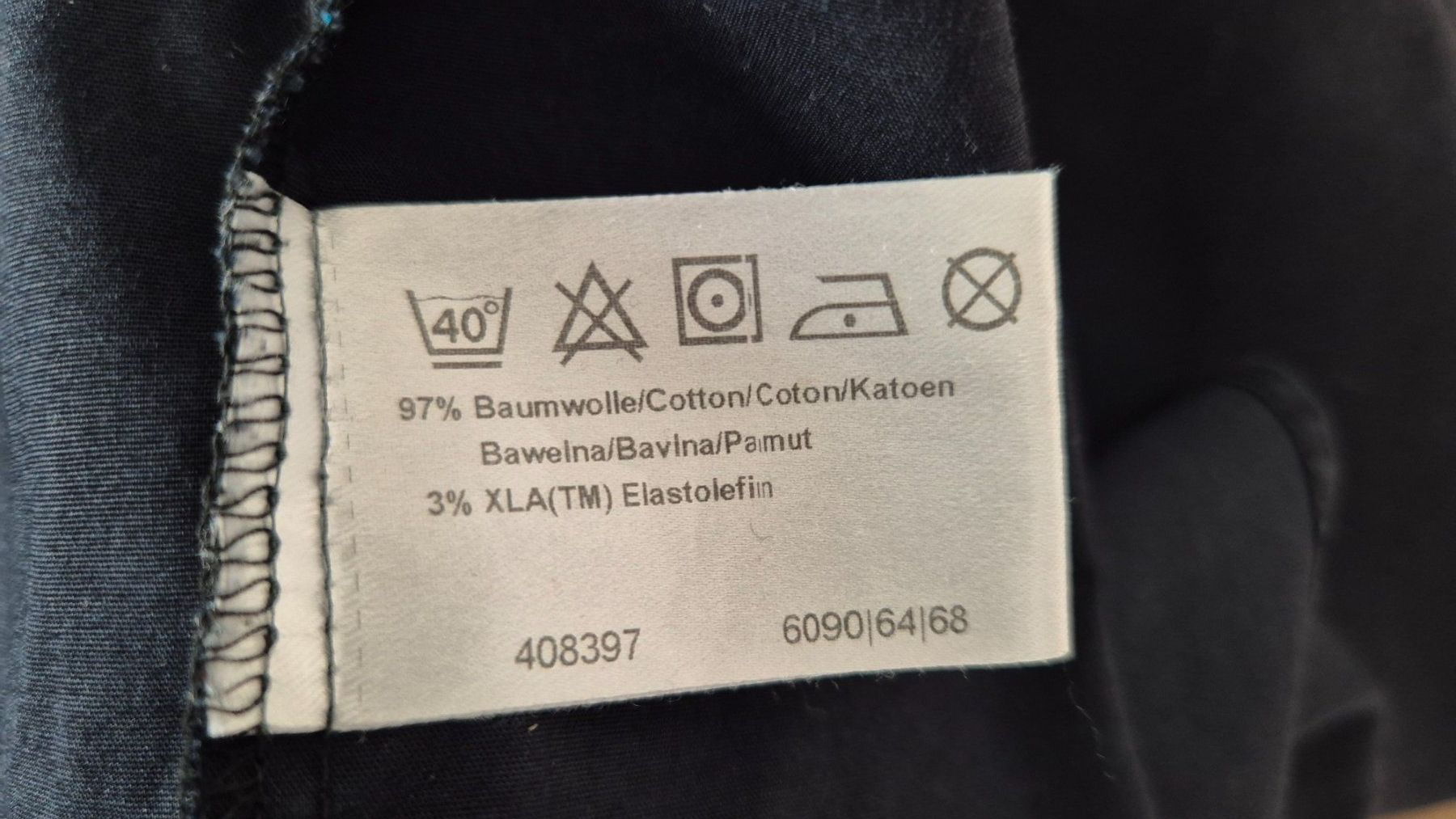 Camicie: Olymp Hemd body fit schwarz Grösse 40 – Usato da Wängi venduto da Maur1 3