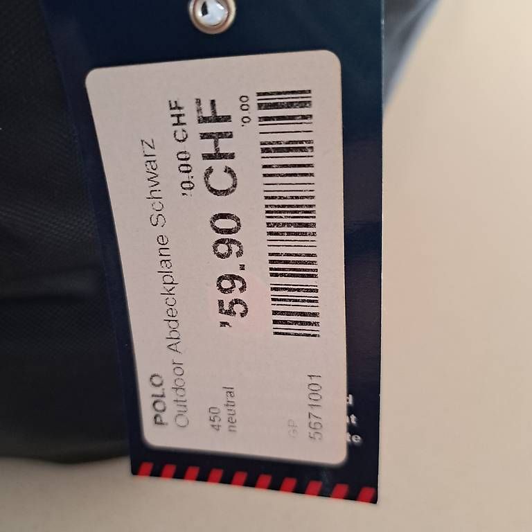 Teloni copertura moto: Abdeckplane Outdoor Schwarz – Usato da Aarau venduto da Kling213 1