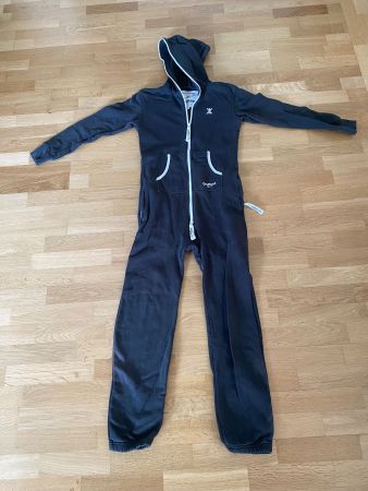 OnePiece Onesie Unisex Grösse XS Schwarz/Grau Jump-In