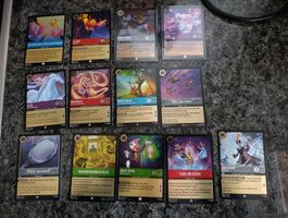 13 Lorcana Holo Sammelkarten Mythen