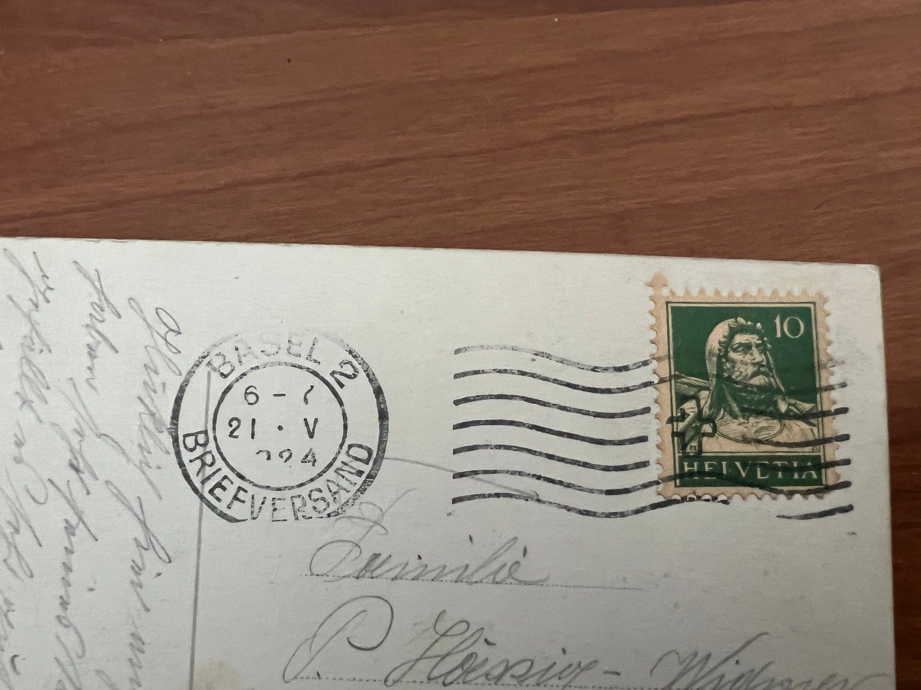 Cartoline postali: AK 1924 Basel Spalentor    (G1920) – Usato da Hinwil venduto da Sidi4 1