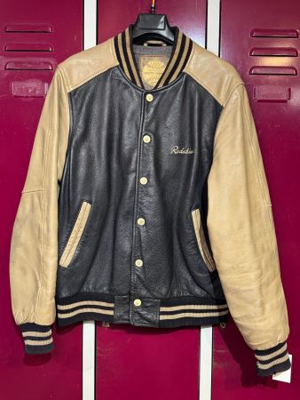 VINTAGE REDSKINS "CHIEFS HOCKEY" VARSITY JACKET SZ: L