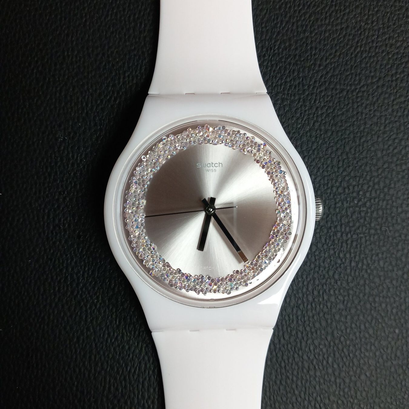 Swatch Orologi: Swatch Original 41 Pinksparkles neuve – Nuovo e nell'imballaggio originale da La Chaux-de-Fonds venduto da Swiss_LP_Records