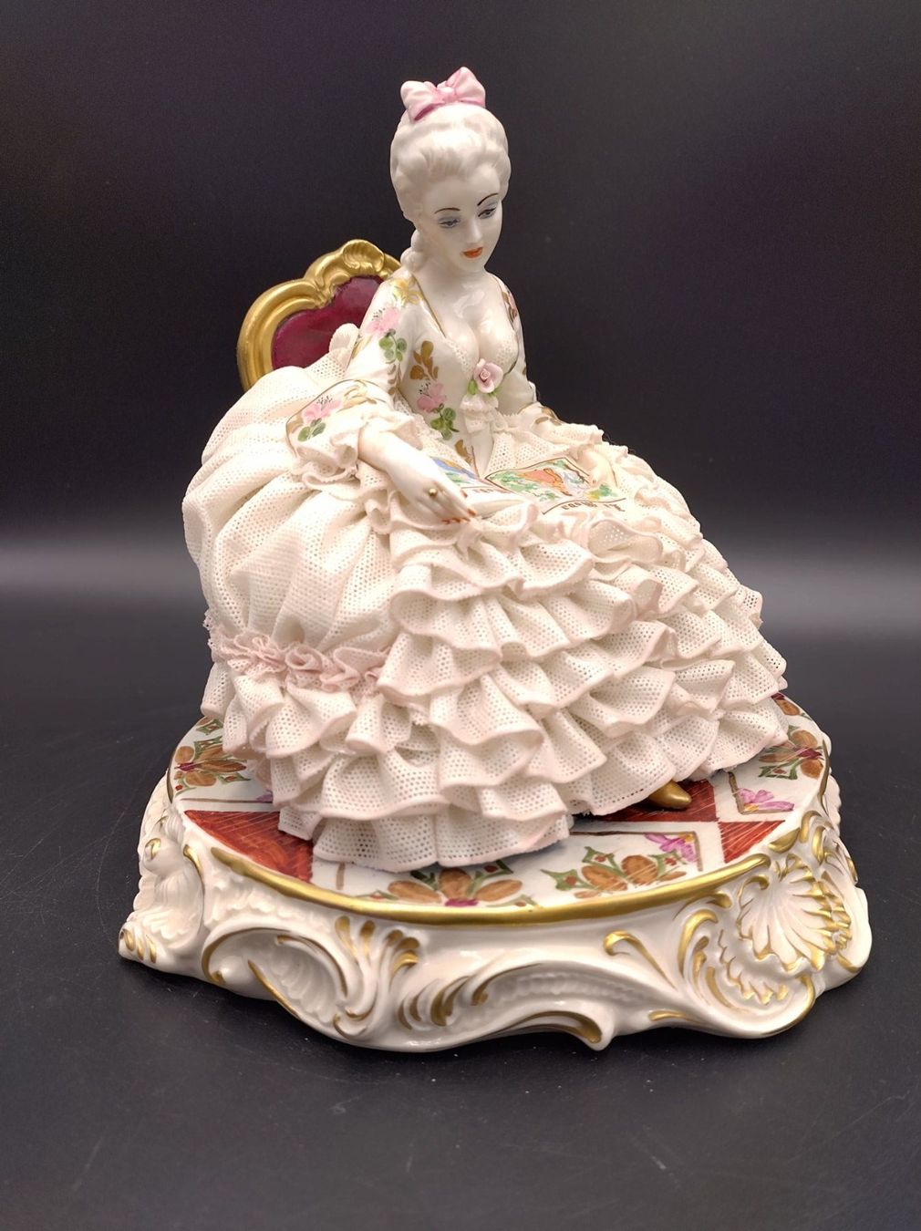 Statuette: Luigi Fabris Porzelanfigur – Usato da Winterthur venduto da Hint17 1