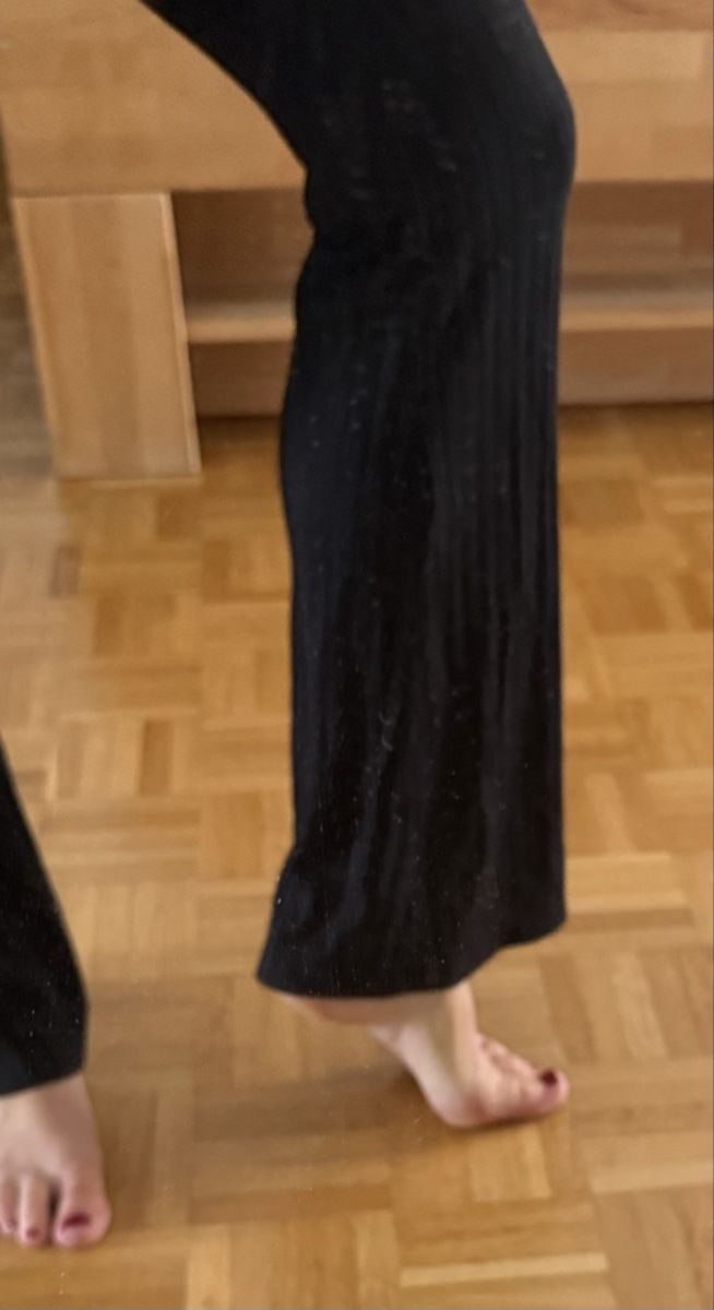 Pantaloni: Schlaghose, schwarz, Grösse XS 34 – Usato da Adliswil venduto da wio_78dl 1