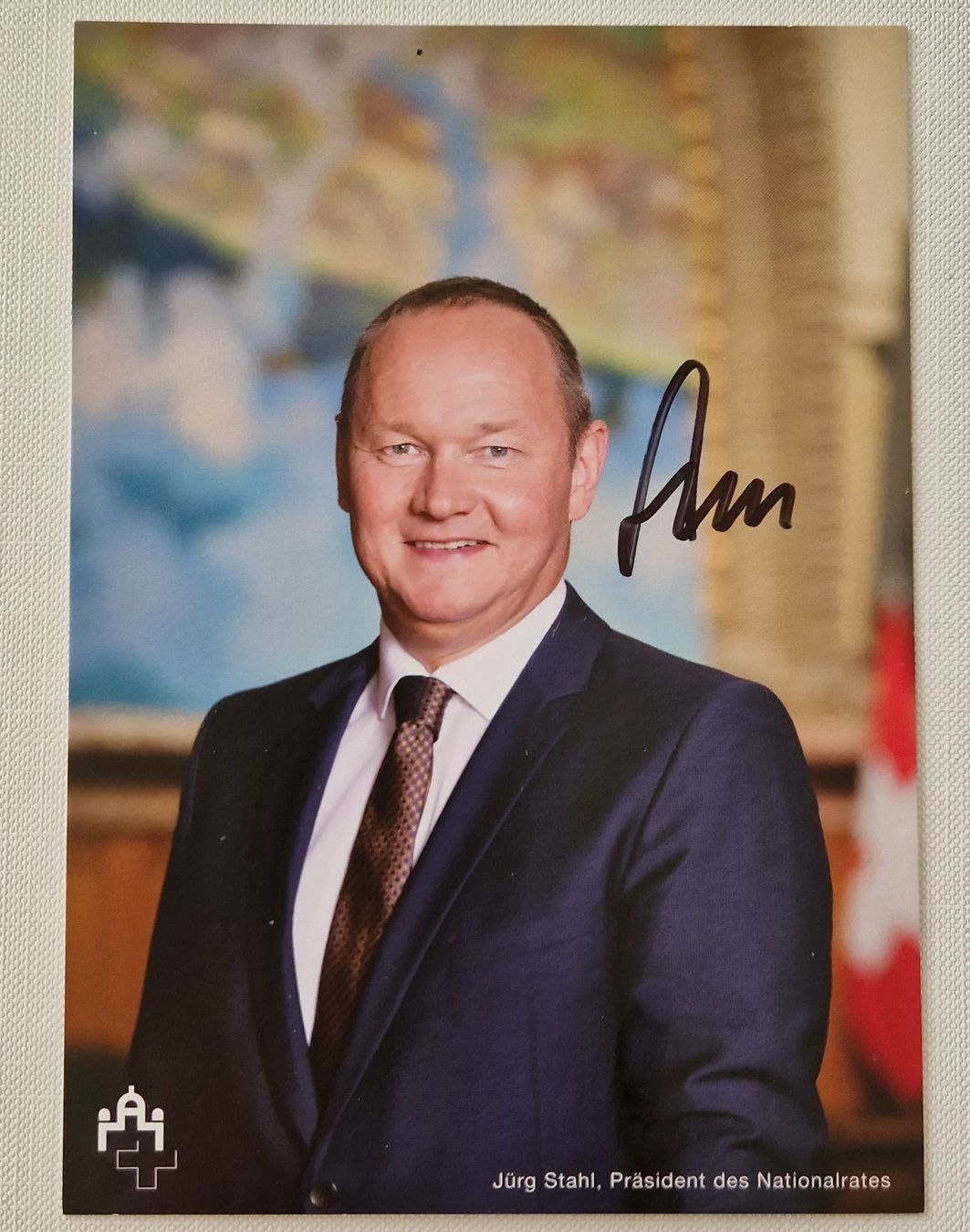 Autografi: Jürg Stahl original signierte Autogrammkarte – Usato da Menziken venduto da Autogramme