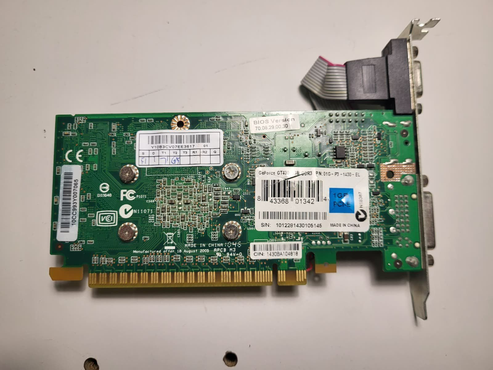 Schede grafiche: GeForce GT430 1Gb DDR3 – Usato da Chavannes-Renens venduto da Tume1807 1