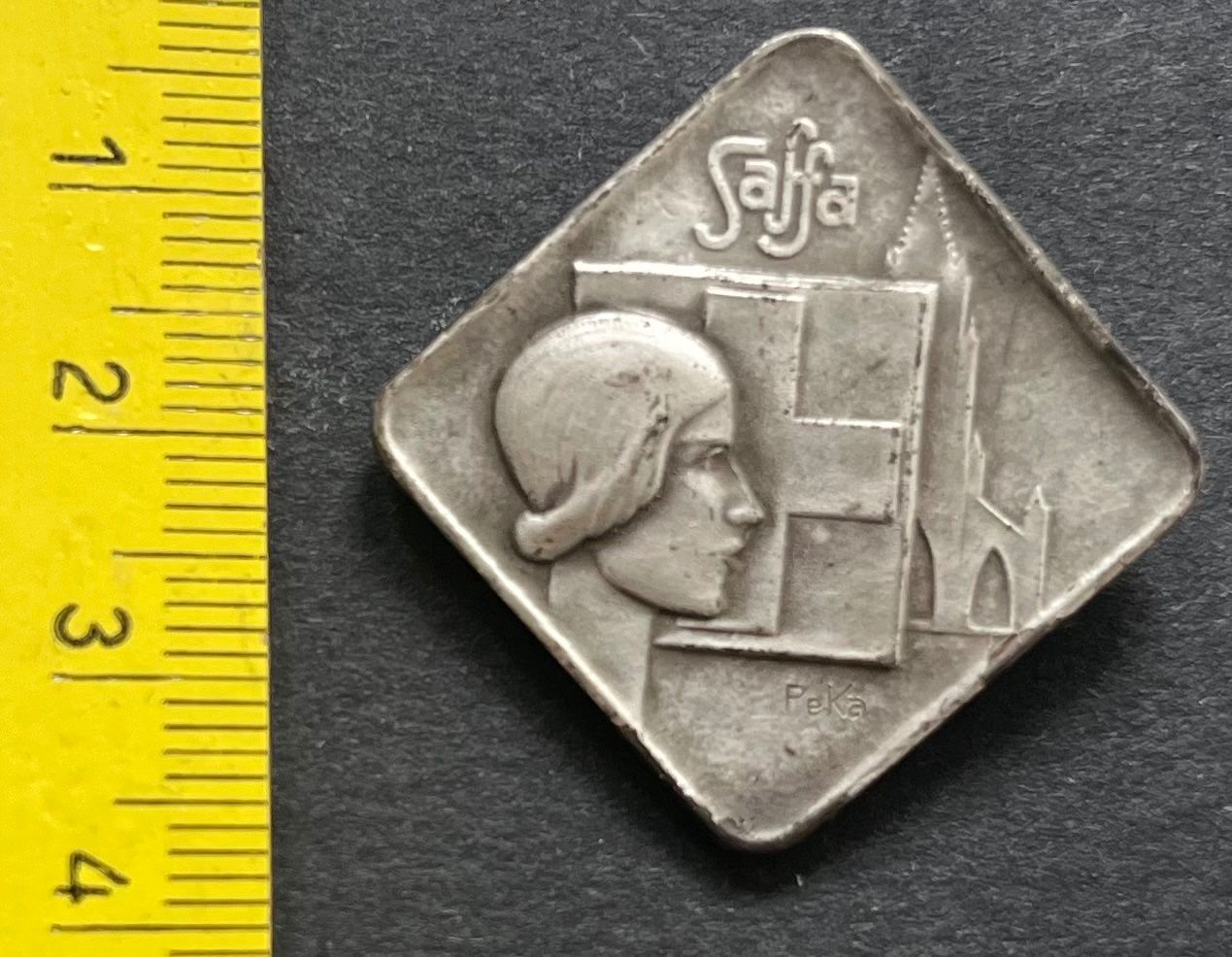 Swiss Placchette & Badge: Saffa Ausstellung/ Anstecker Vintage – Usato da Ostermundigen venduto da DaxKarten-75