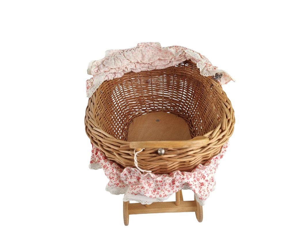 Carrozzine per bambole: Peddigrohr Puppenwagen Set – Usato da Wangen b. Olten venduto da Restwert_Wangen 2
