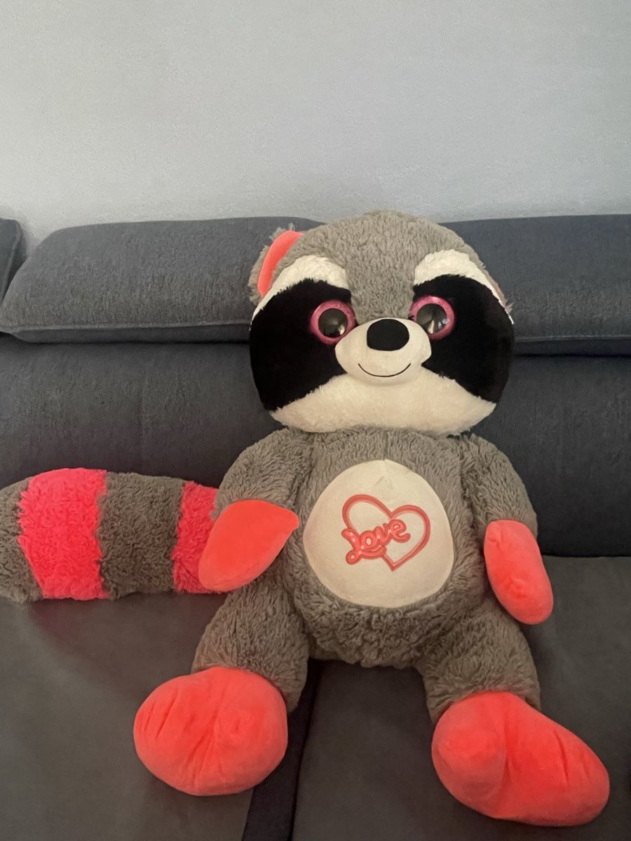 Spielzeuge: Stofftier Waschbär  – Gebraucht aus Winterthur von K2538