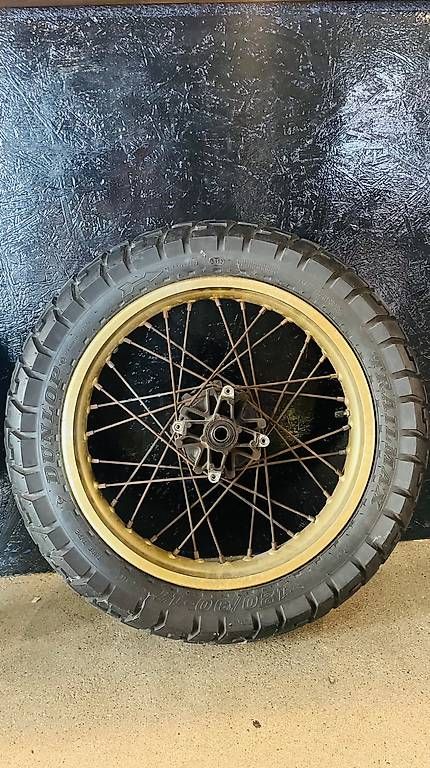 Cerchioni: Goldener Radsatz für Honda Africa Twin inkl. Bereifung – Usato da Zürich venduto da terry77terry 2