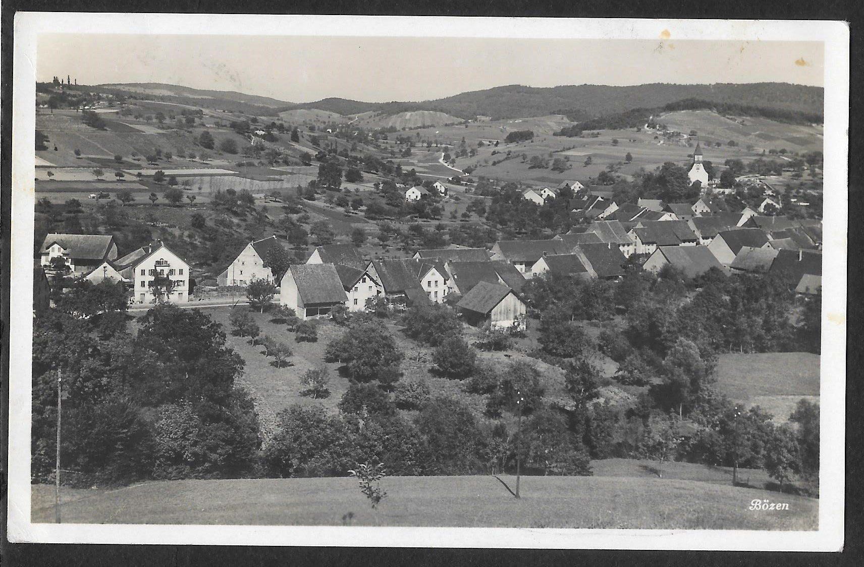 Cartoline postali: Bözen Dorfansicht – Usato da Olten venduto da clotaldi