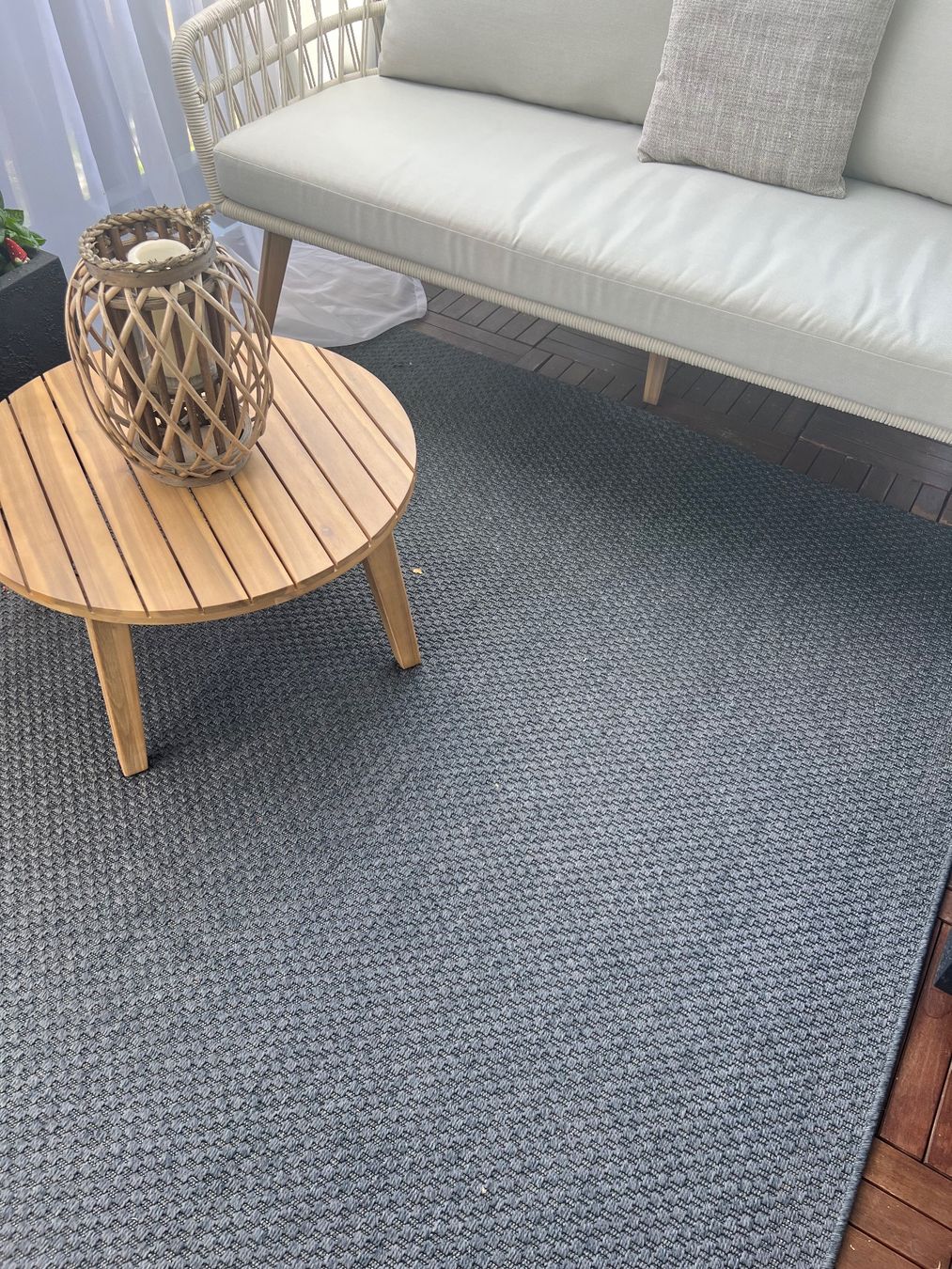 Outdoor-Teppich Ikea (Morum, dunkelgrau) (Gebraucht) in Dällikon für CHF 21 – nur Abholung auf Ricardo kaufen