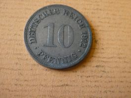 Dt. Reich 1912 G, 10 Pfennig
