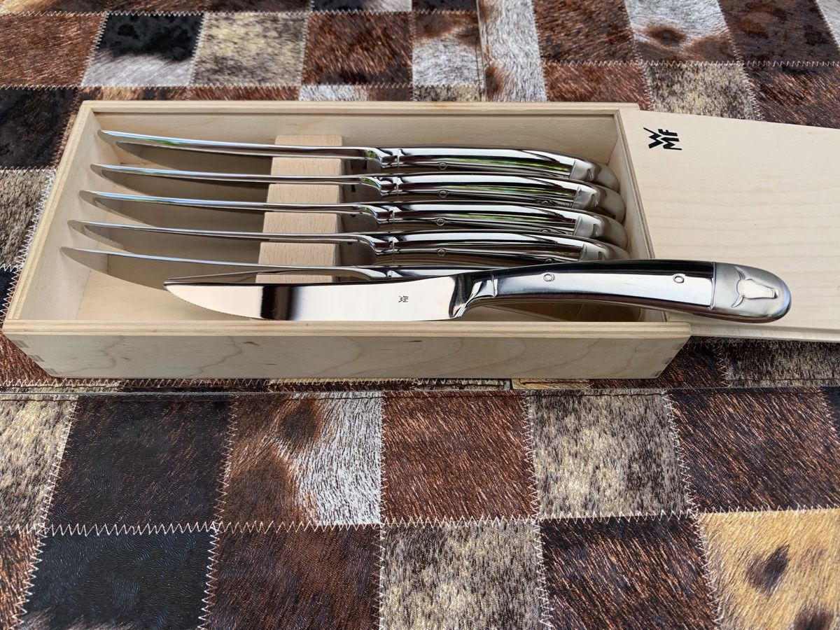 WMF Messer: Steakmesser WMF Bullhead 6er Set – Gebraucht aus Worben von Barracuda1967 7