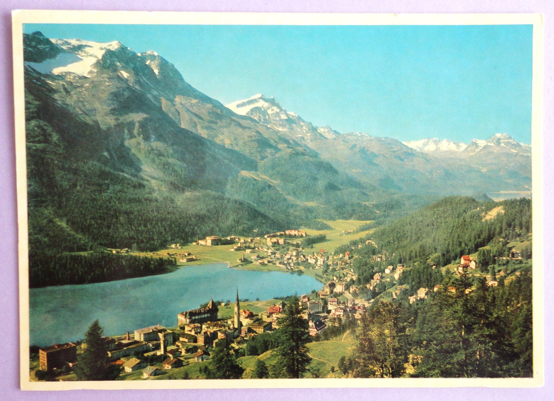 Cartoline postali: St. Moritz – Usato da Fétigny venduto da Billy2miny