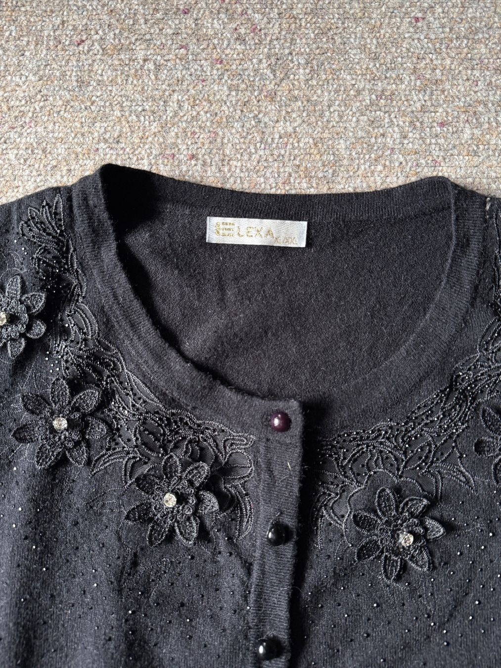 Kleiderpakete: Set Pullover Jäckchen, Damen beide Gr. XL/XXL, schwarz/braun – Gebraucht aus Thun von dane_pao 4