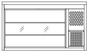 Vetrine: Kühlvitrine / Aufsatzkühlvitrine IDEAL – Nuovo (secondo la descrizione) da Urdorf venduto da cool_selector1 5