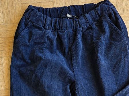 pantalon bleu foncé taille unique