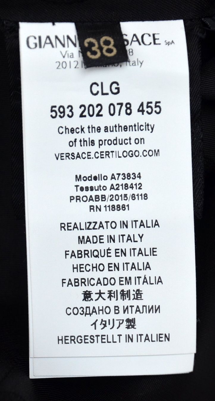 Versace Vestiti: Versace Kleid / robe .38 – Usato da Collonges venduto da arashee 9
