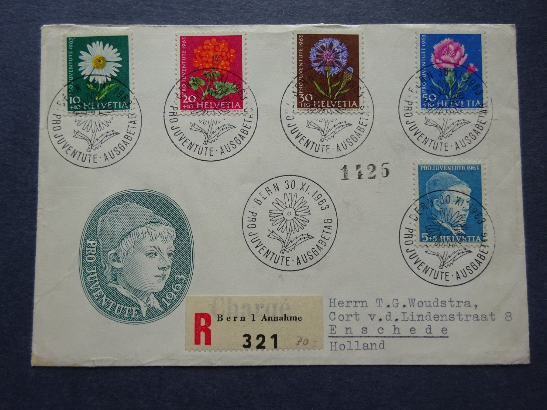 Tous les timbres: 1963 Pro Juventute FDC Kellerhals – D'occasion à Appenzell-Steinegg par adi1975