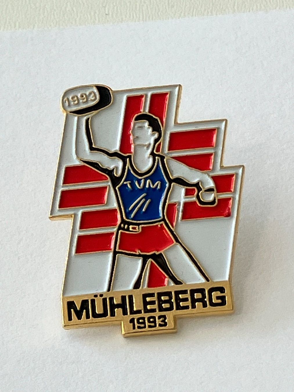 Placchette & Badge: 1 Pin Mühleberg TV – Usato da Basel venduto da djwwpp