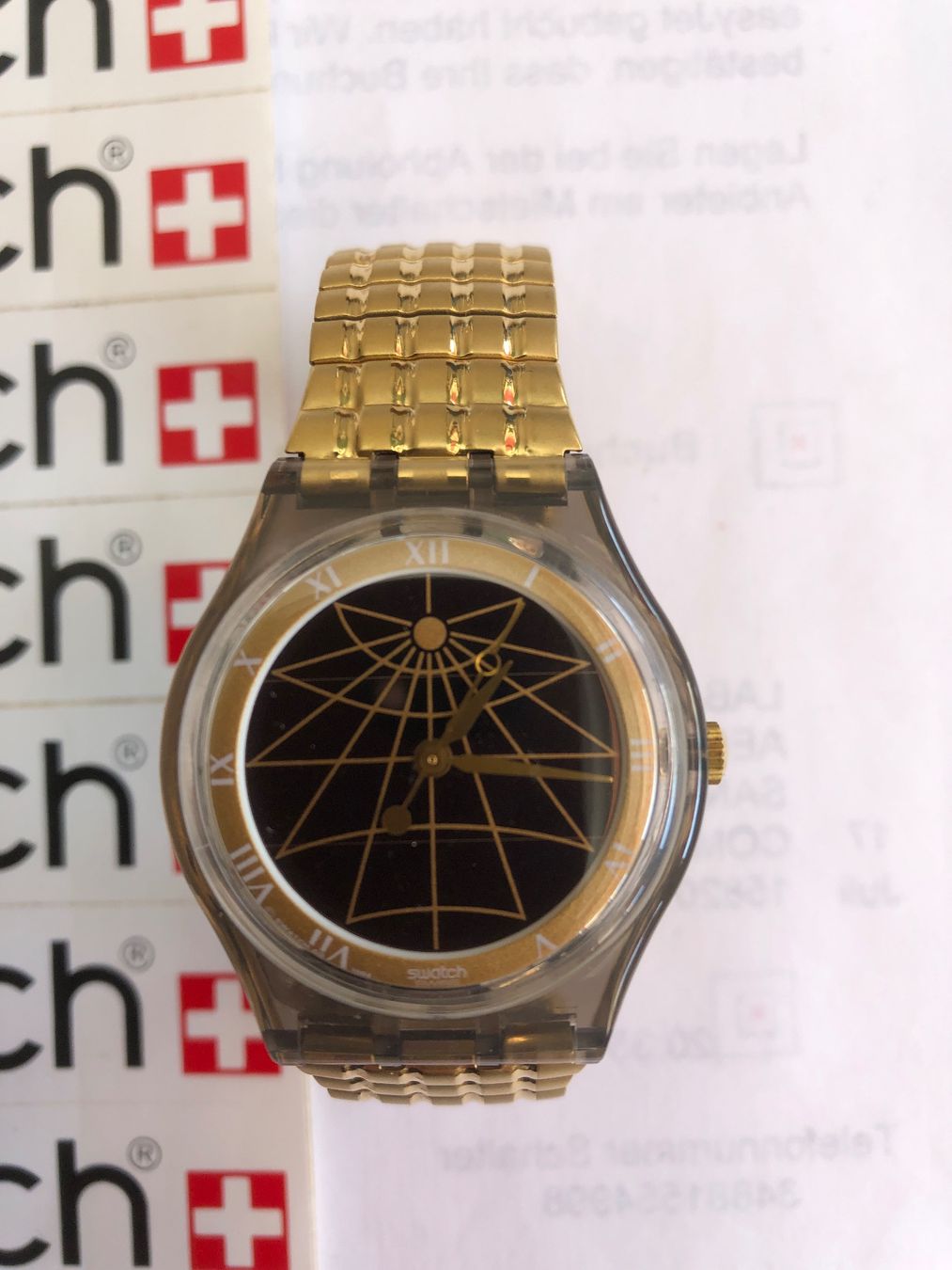Swatch Orologi: SWATCH SOLAR WATCH SUNSCREEN 1995 – Nuovo (secondo la descrizione) da Biel/Bienne venduto da winnertaco 1