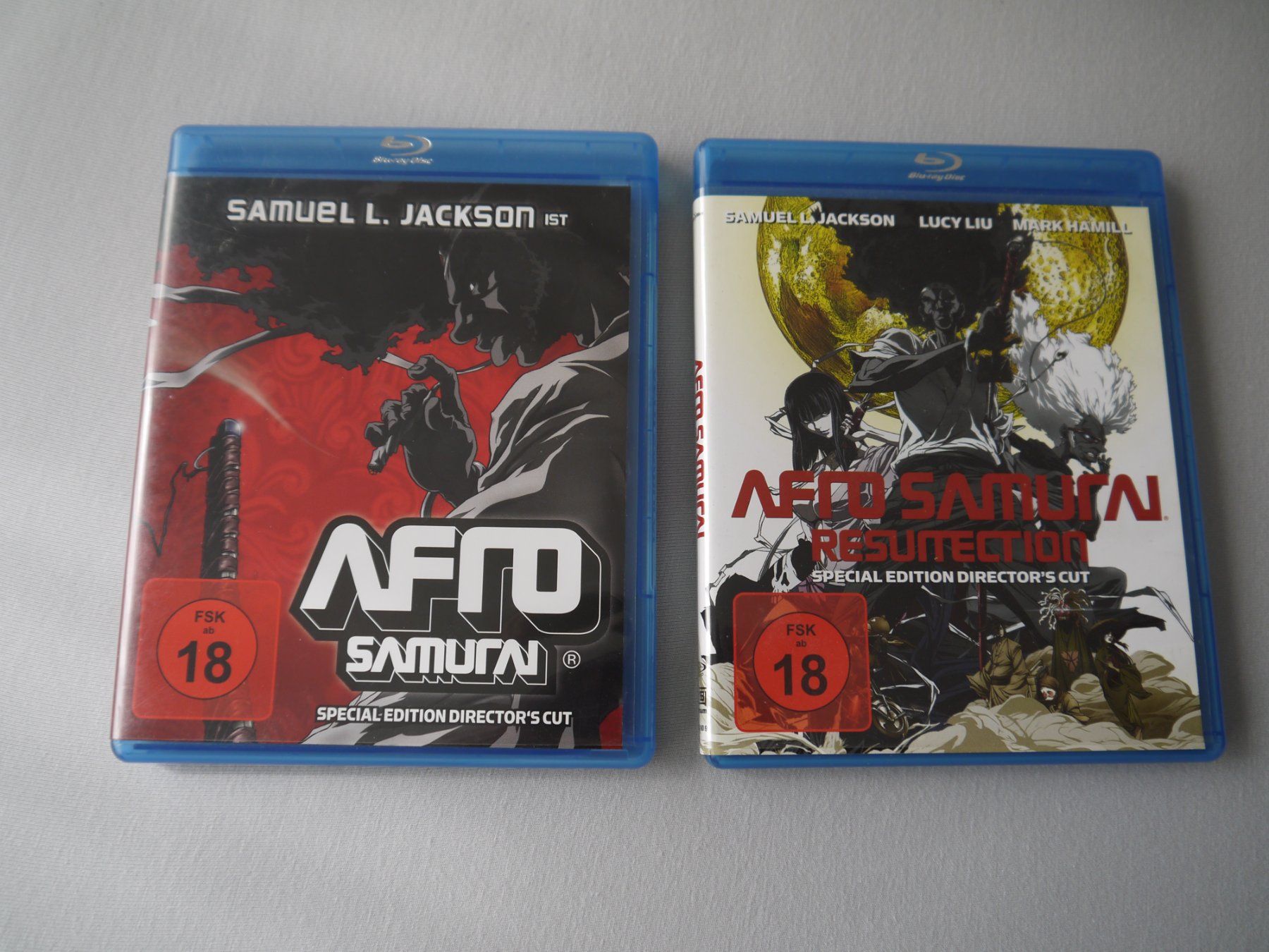Tutti i DVDs: AFRO SAMURAI 1 und 2 Special Directors Cut-selten – Usato da Hagendorn venduto da Blaf