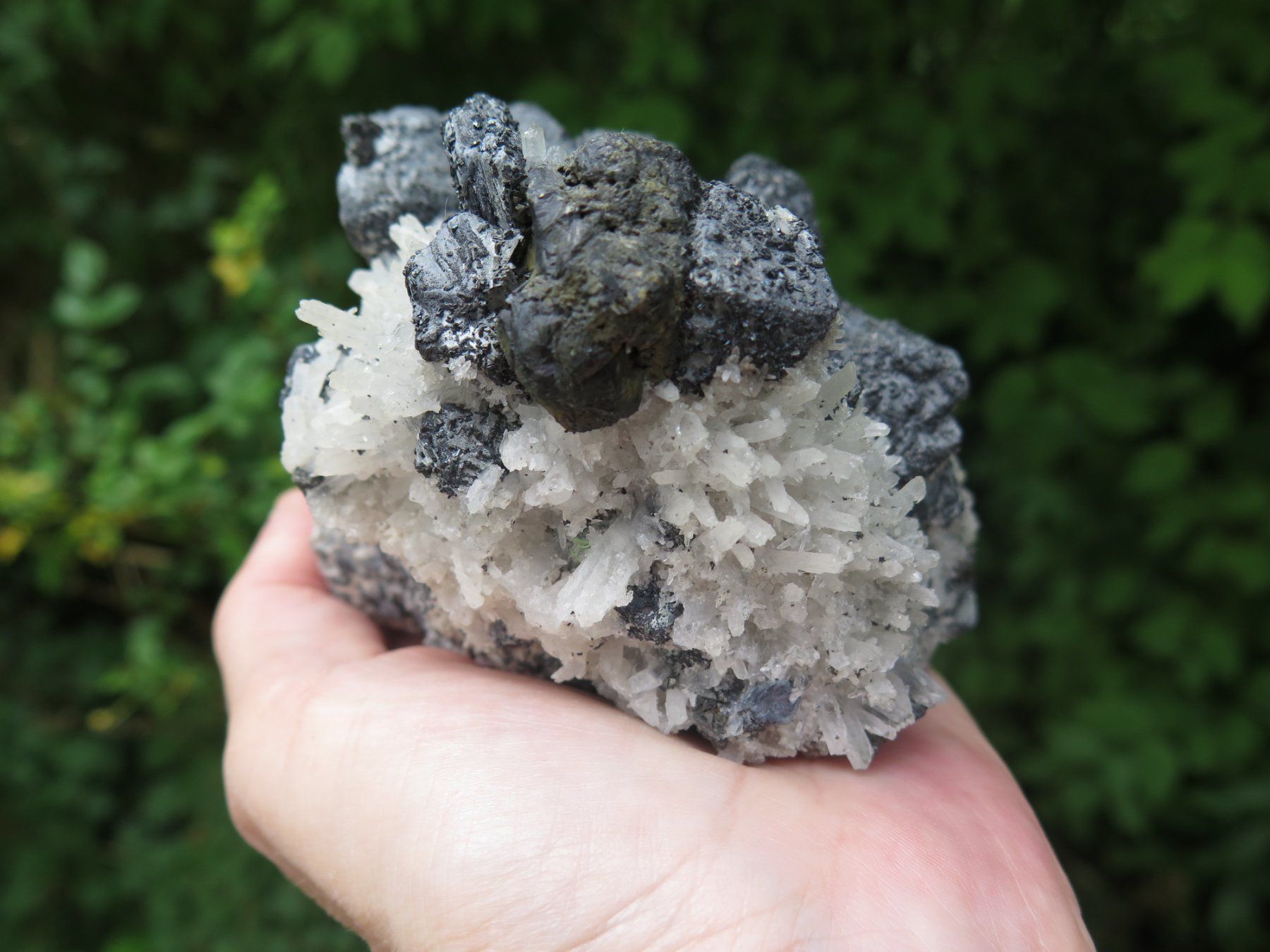 Minerali & Pietre curative: Quarz Bleiglanz mit Seligmannit Stufe ca. 1055 gr. – Usato da Schaffhausen venduto da Yamakana51L8736OQ8 3