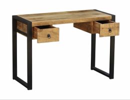 Schreibtisch Holz CYRIL mit Schubladen