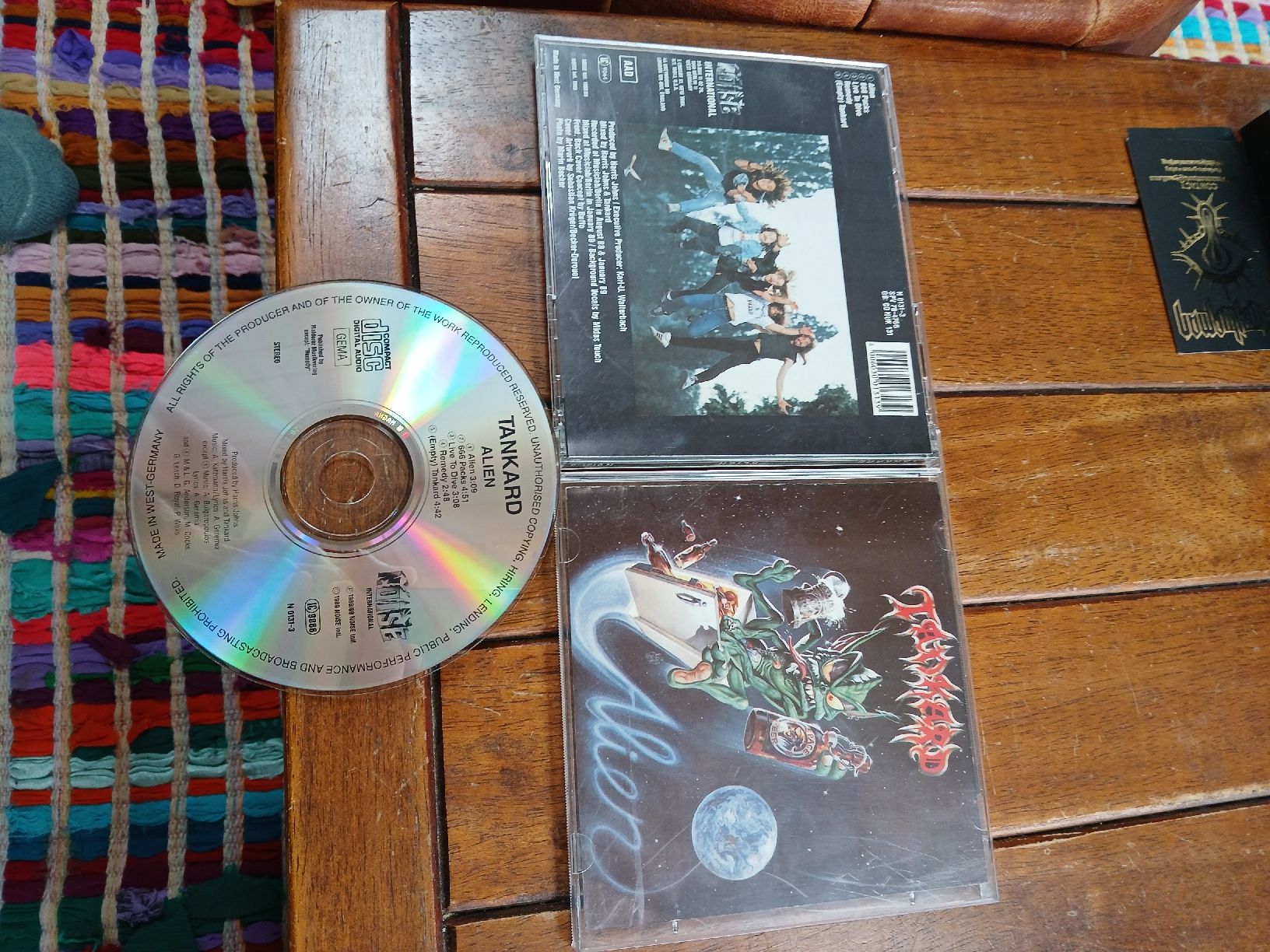CDs: tankard- alien – D'occasion à St-Cergue par VeganWarrior
