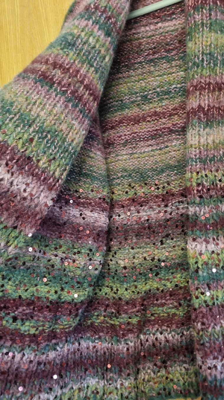 Giacche: Coole elbstgemachte Strickjacke, Gr. M/L – Nuovo (secondo la descrizione) da Oftringen venduto da MalousAllerlei 5
