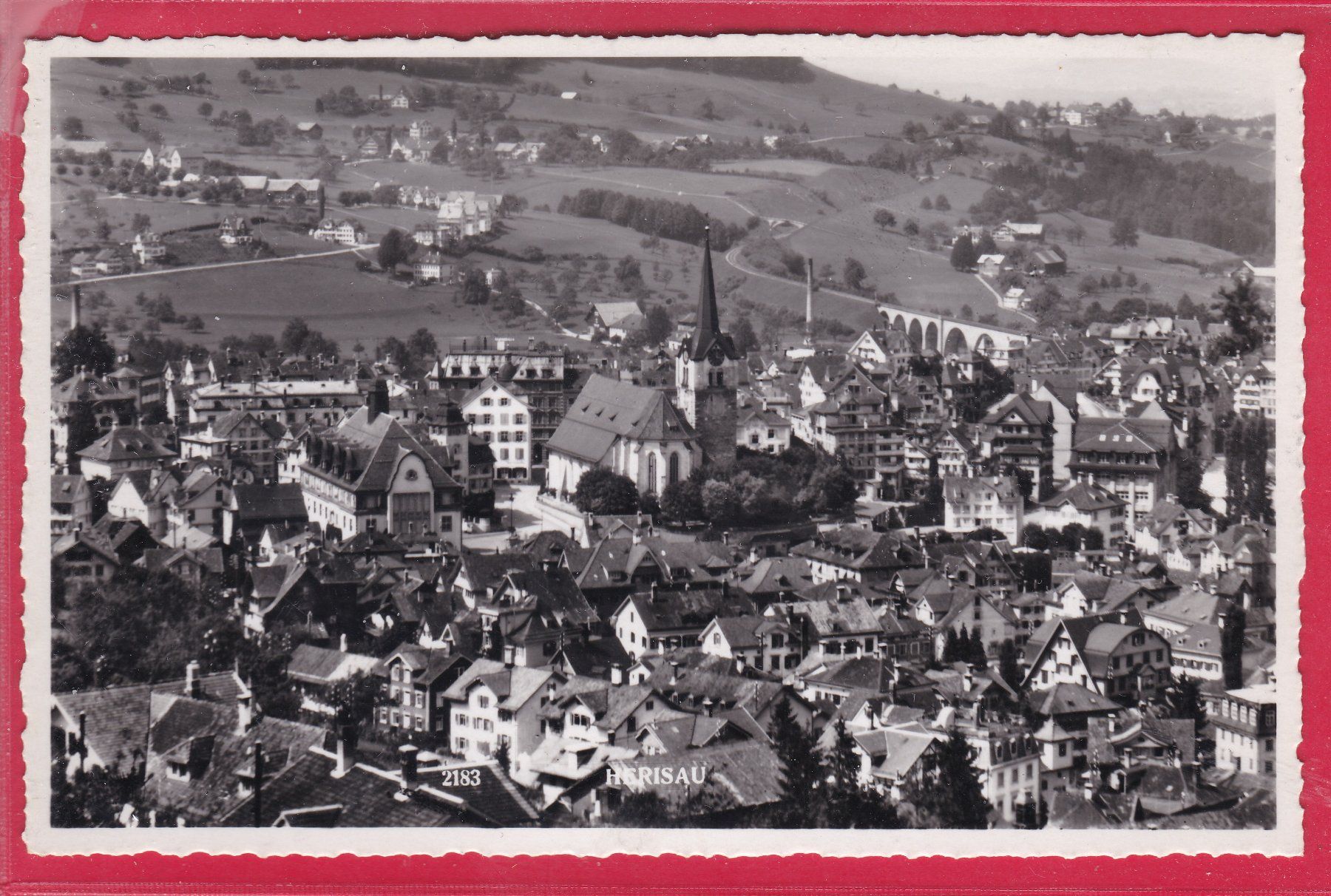 Cartoline postali: HERISAU – Usato da Oberrieden venduto da Gebirgsstelze