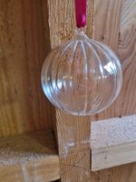 3 originelle wunderschöne Glas - Dekokugeln