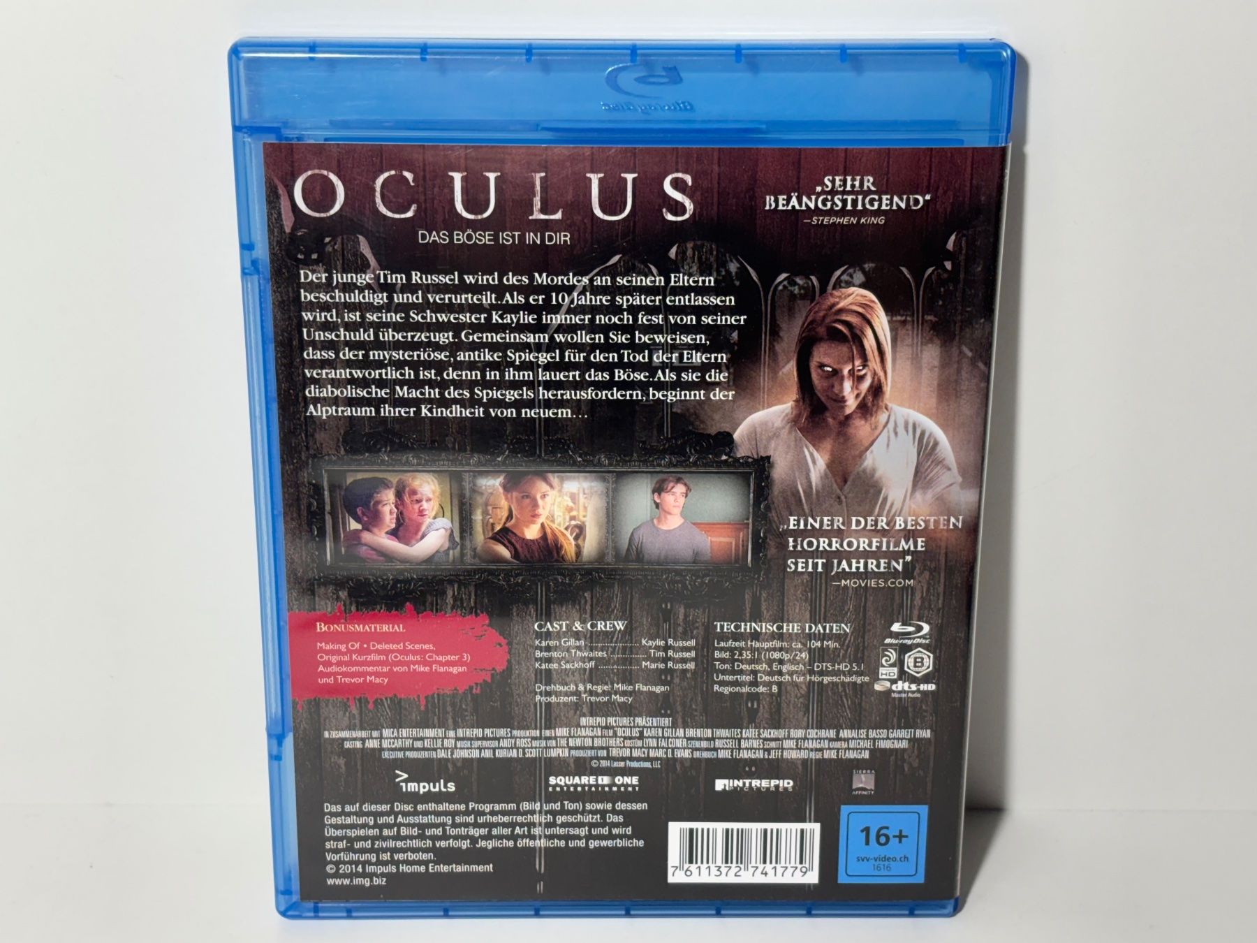 Tous les DVDs: Oculus Blu Ray – D'occasion à Wilderswil par Sstriker 1
