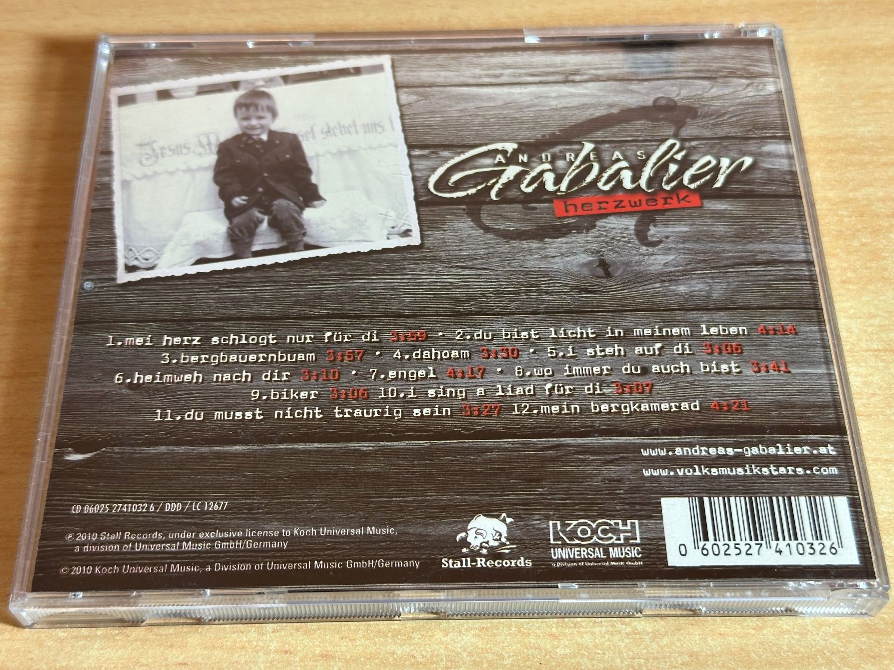 CDs: Andreas Gabalier – Alben Box - 3 CD – Gebraucht aus Rikon im Tösstal von Alpenmutz 5