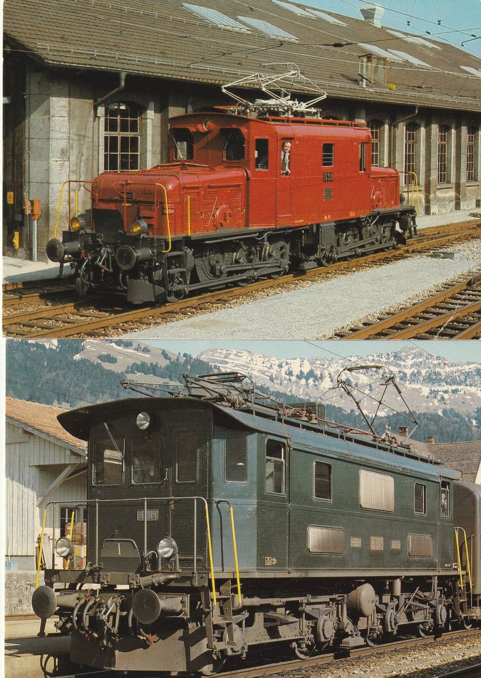 Ansichtskarten: 42 Ak Schweizer Bahnen – Gebraucht aus Rorschacherberg von fratovi2 9