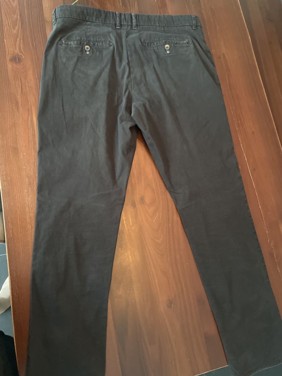 Pantaloni: Schwarze Herren Hose von Montego gr. 54 – Usato da Vilters venduto da markus_85 2