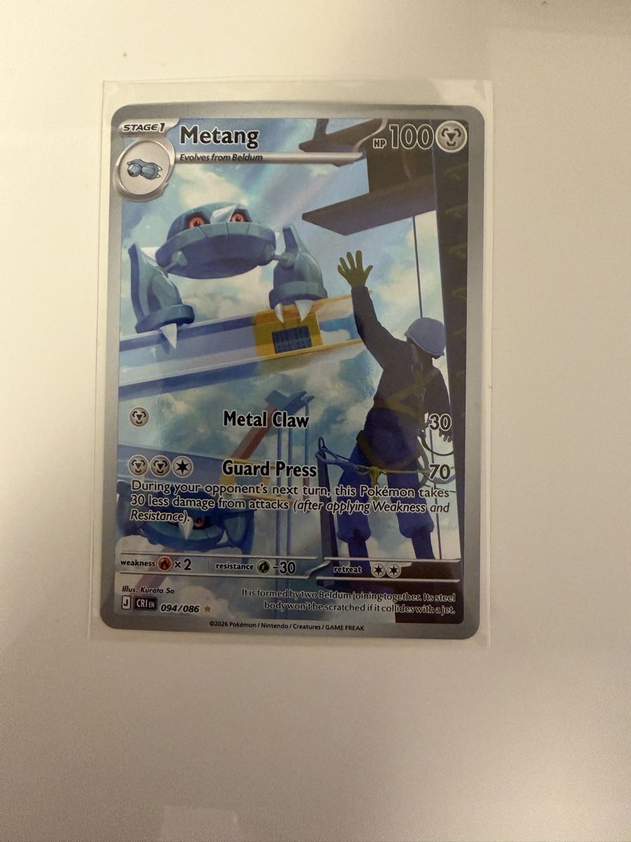 Pokémon Carte collezionabili: Metang 094/086 EN – Nuovo (secondo la descrizione) da St. Margrethen SG venduto da mar_r9qg