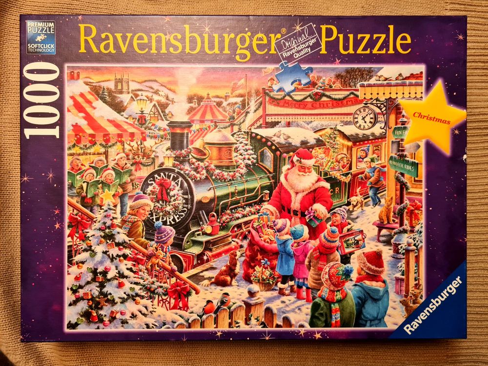 Weihnachtsmann Geschenkzug Santa Express - 45cm Basteldekoration Für Weihnachtsgeschenke